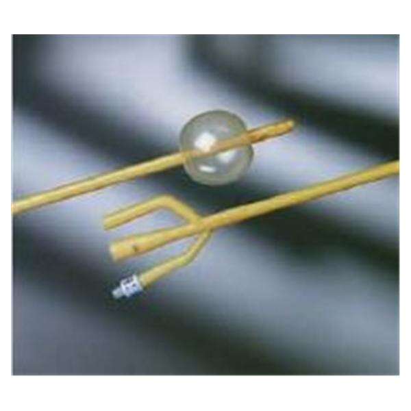 Catheter Foley Lubricath 24Fr 30cc Medium Open Whistle Tip 3-Way 12/Ca